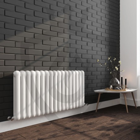 Imperial White Designer Radiator - 1032 x 600mm