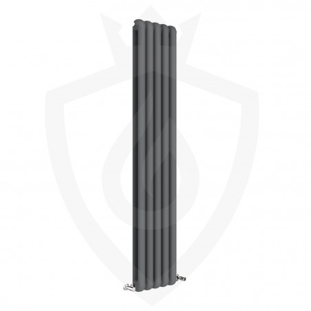 Imperial Anthracite Designer Radiator - 318 x 1800mm