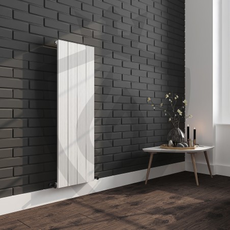 Sovereign White Aluminium Radiator - 375 x 1200mm