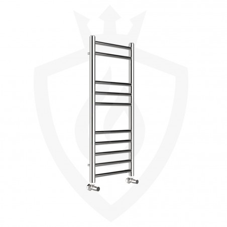 Polished Stainless Steel Towel Rail - 350 x 800mm