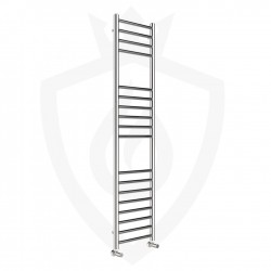 Polished Stainless Steel Towel Rail - 350 x 1400mm