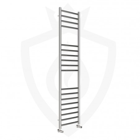 Polished Stainless Steel Towel Rail - 350 x 1400mm