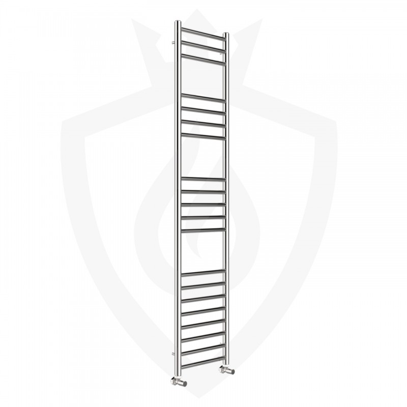 Polished Stainless Steel Towel Rail - 350 x 1600mm