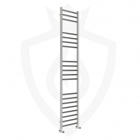 Polished Stainless Steel Towel Rail - 350 x 1600mm