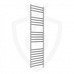 Polished Stainless Steel Towel Rail - 500 x 1600mm - 600w Thermostatic Option