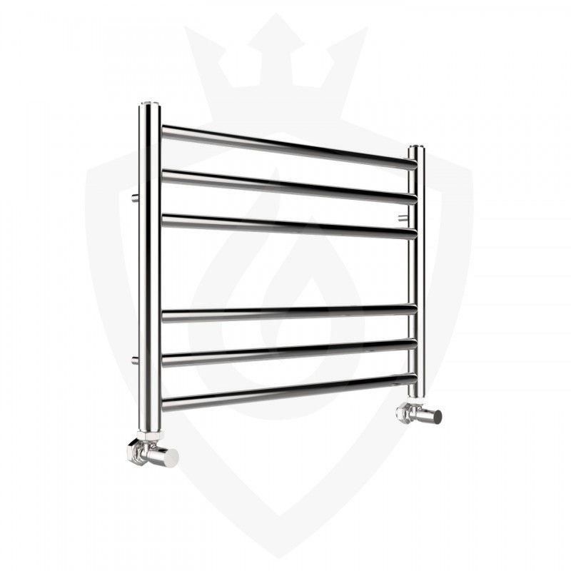Polished Stainless Steel Towel Rail - 600 x 430mm