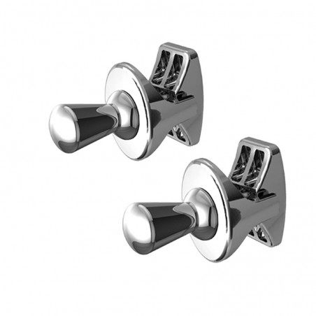 Chrome Robe Hook - I Design