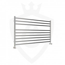 Polished Stainless Steel Towel Rail - 1200 x 600mm