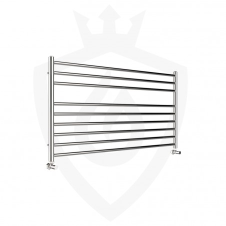 Polished Stainless Steel Towel Rail - 1200 x 600mm