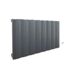 Cubo Anthracite Electric Radiator - 804 X 500mm