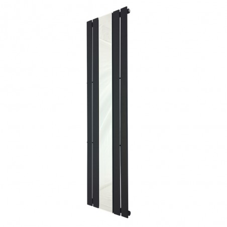 458 x 1800 King Black Mirror Designer Radiator