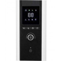 Mill Heat Wi-Fi Enabled 1500W Designer Electric Oil-Filled Freestanding Heater - Front Display Panel