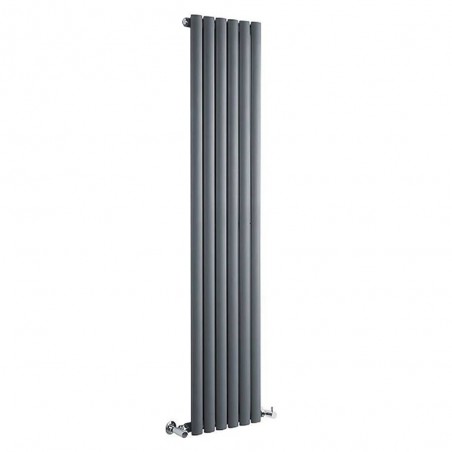 Queen Anthracite Designer Radiator - 420 x 1800mm