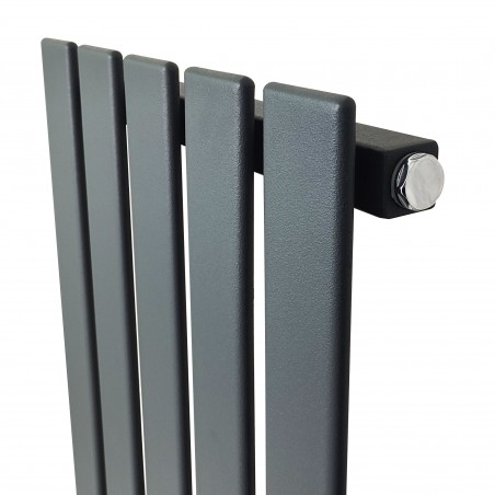 King Anthracite Designer Radiator - 850 x 360mm