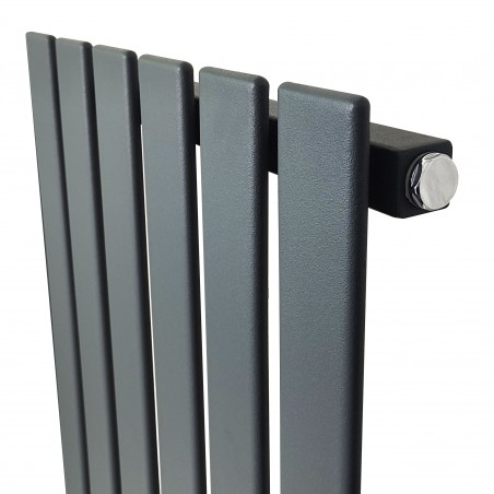 King Anthracite Designer Radiator - 1250 x 440mm