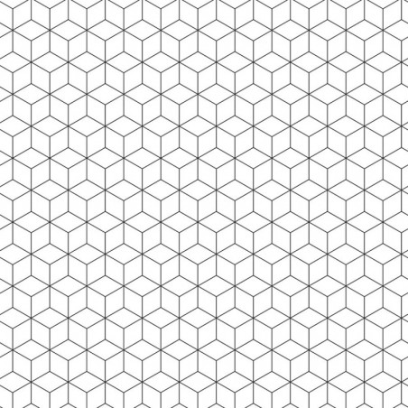 Geo Cube Patterned Acrylic - Showerwall Panel - Swatch