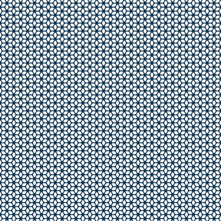 Sapphire Retro Patterned Acrylic - Showerwall Panel - Swatch