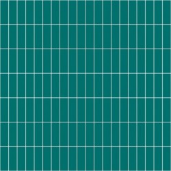 Teal Vertical Tile Patterned Acrylic - Showerwall Panel - Swatch