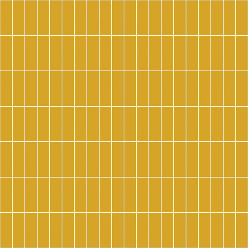 Mustard Vertical Tile Patterned Acrylic - Showerwall Panel - Swatch