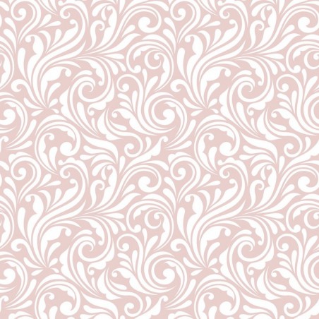 Blush Victorian Floral Print Acrylic - Showerwall Panel - Swatch