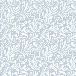 Sky Victorian Floral Print Acrylic - Showerwall Panel - Swatch
