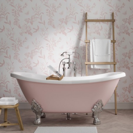 Blush Vintage China Acrylic - Showerwall Panel