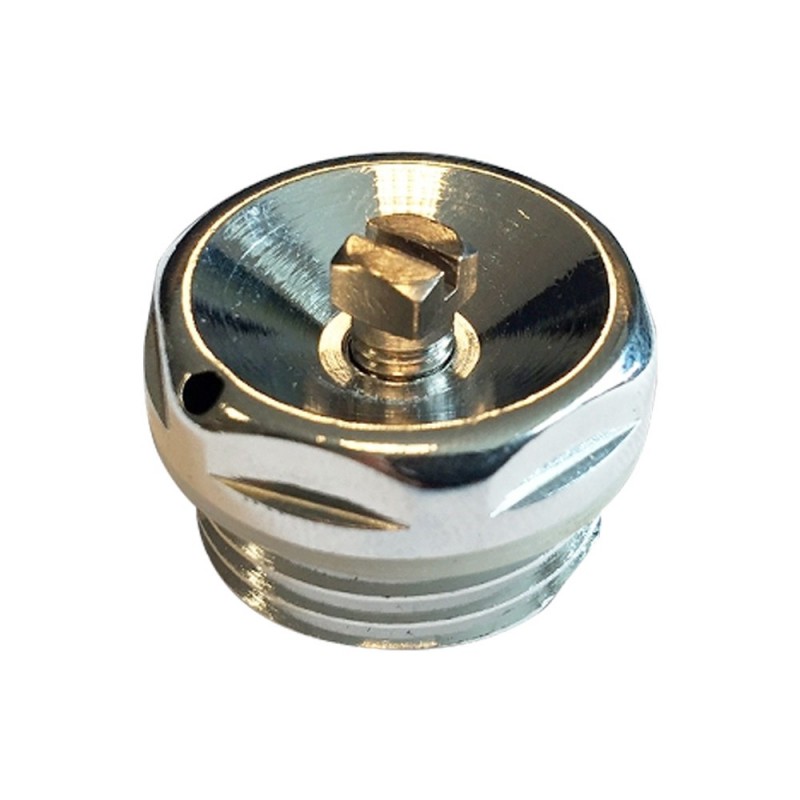 Chrome Bleed Valve (for Radiators or Towel Rails)