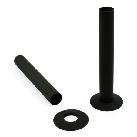 130mm Black Pipe Shrouds & Collars