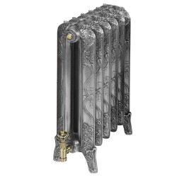 Piccadilly Cast Iron Radiator - 660mm High - Polished View