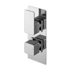 Windon Twin Thermostatic Valve With Diverter - Main