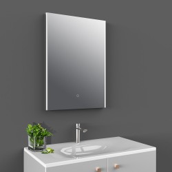 Edge Strip LED Bathroom Mirror 500 x 700mm