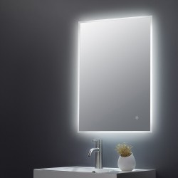 Ambient Edge Lit Frame LED Bathroom Mirror 500 x 700mm