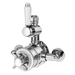 Selby Twin Exposed Shower Valve - Main