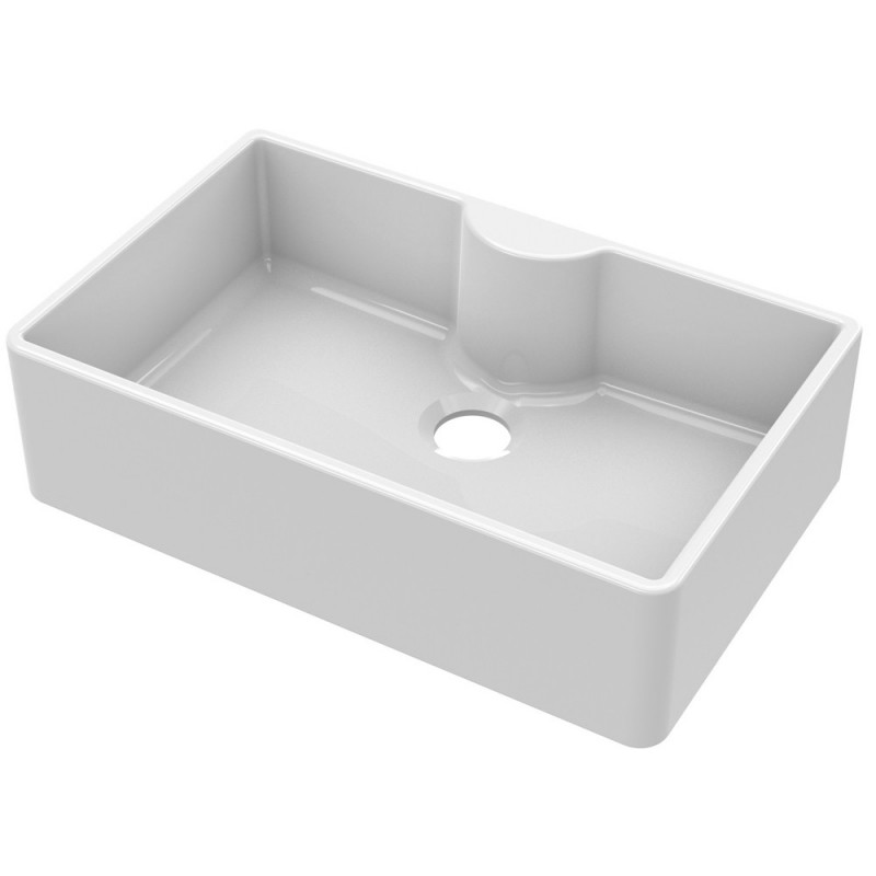 Fireclay Butler Sink with Tap Ledge 795 x 500 x 220mm - Main