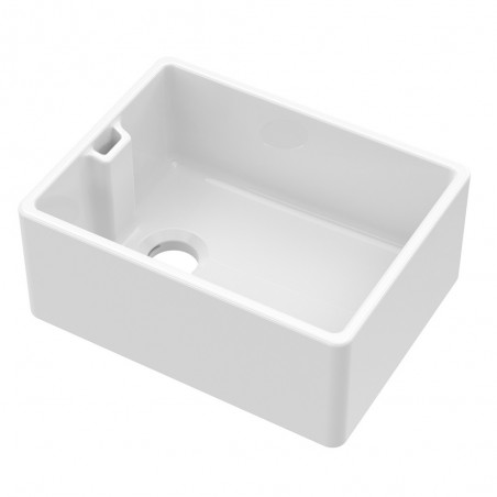 Fireclay Belfast Sink 595 x 455 x 254 90W - Main