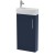 Juno Compact Electric Blue 440mm Freestanding 1 Door Unit With 1 Tap Hole Basin Right Handed - Main