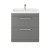 Solar Cool Grey Freestanding 800mm Cabinet & Ceramic Basin - Main