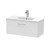 Juno White Ash 800mm Wall Hung Single Drawer Vanity With Minimalist Ceramic Basin - Main