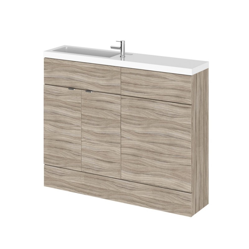Driftwood 1100mm Slimline Combination Vanity & Toilet Unit - Main