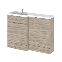 Driftwood 1200mm Full Depth Combination Vanity & Toilet Unit with Left Hand Basin - Main