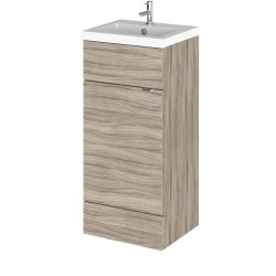 Driftwood 400mm Full Depth Vanity Unit and Basin with 1 Tap Hole - Main