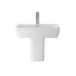 Arlo 550mm Basin with 1 Tap Hole and Semi Pedestal - Main