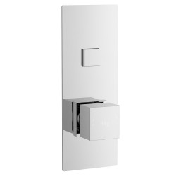 Ignite Square Shower Valve with 1 Outlet - Main
