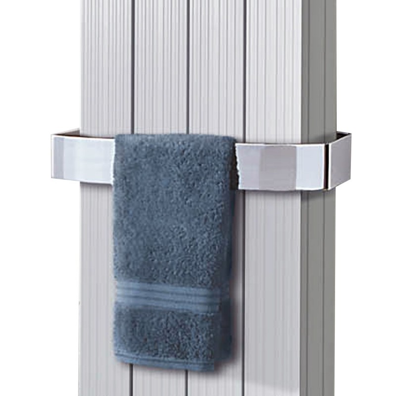Chrome Towel Bar for Sovereign Double Radiators