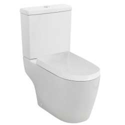 Provst Semi Flush to Wall Toilet Pan and Cistern - Main