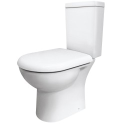 Knedlington Semi Flush to Wall Toilet Pan and Cistern - Main