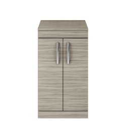 Athena Driftwood 500mm Floor Standing Cabinet & Worktop - Main
