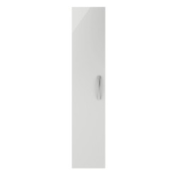 Athena Gloss Grey Mist Tall Unit Single Door - Main