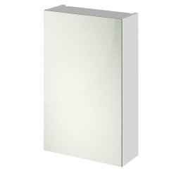 Athena Gloss Grey Mist 450mm Mirror Cabinet - Main