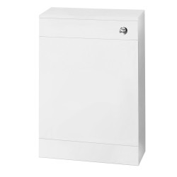 Gloss White 500mm WC Unit With Concealed Cistern - Main